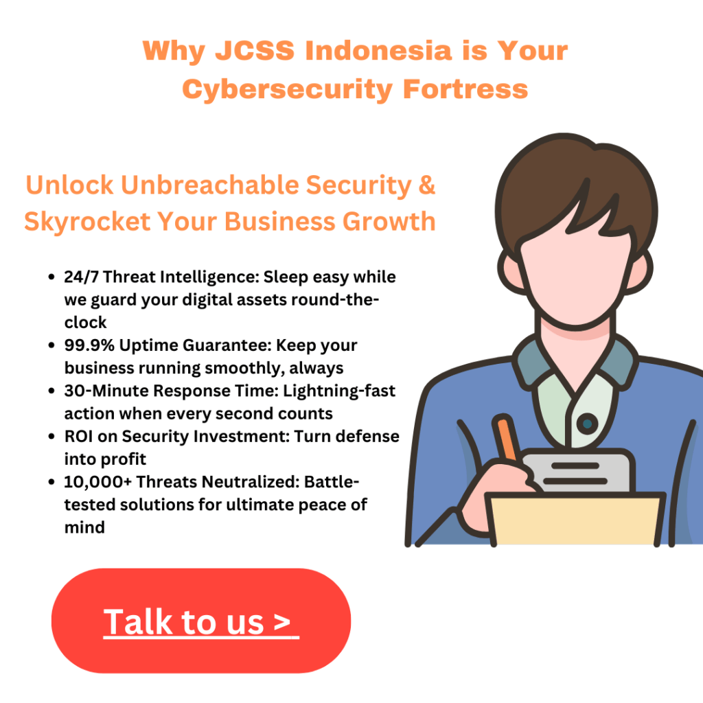 cybersecurity for small and medium enterprises, JCSS Indonesia